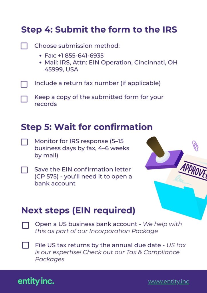 Four mockups of checklist with modern design.